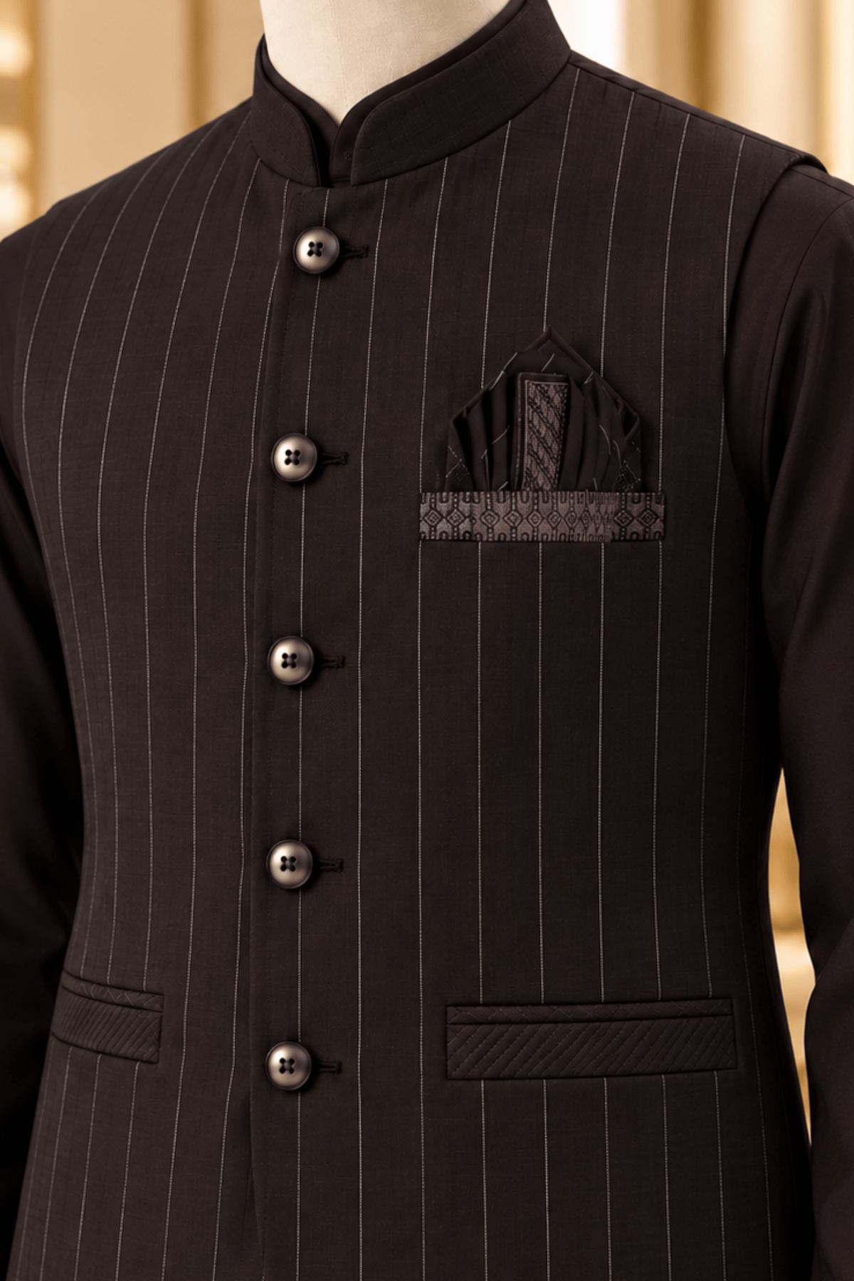 CM-1340 SUIT + WAISTCOAT
