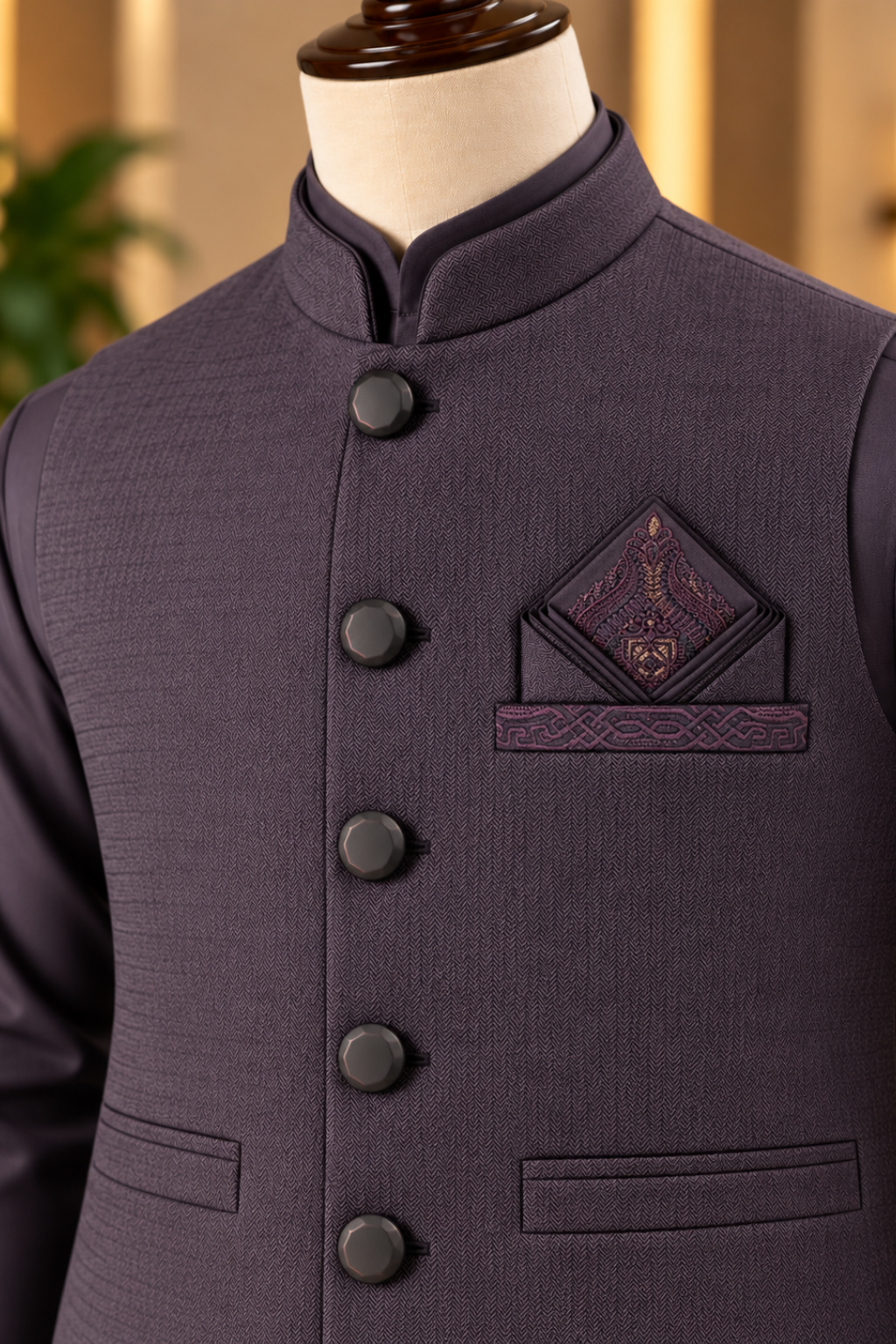 DASTAAN CM-1341 SUIT + WAISTCOAT