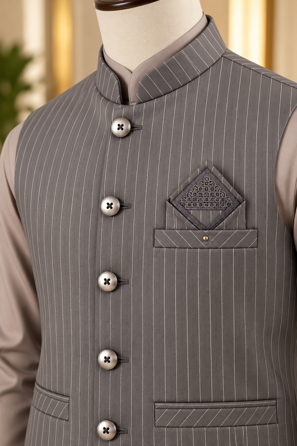 CM-1330 Suit + Waistcoat