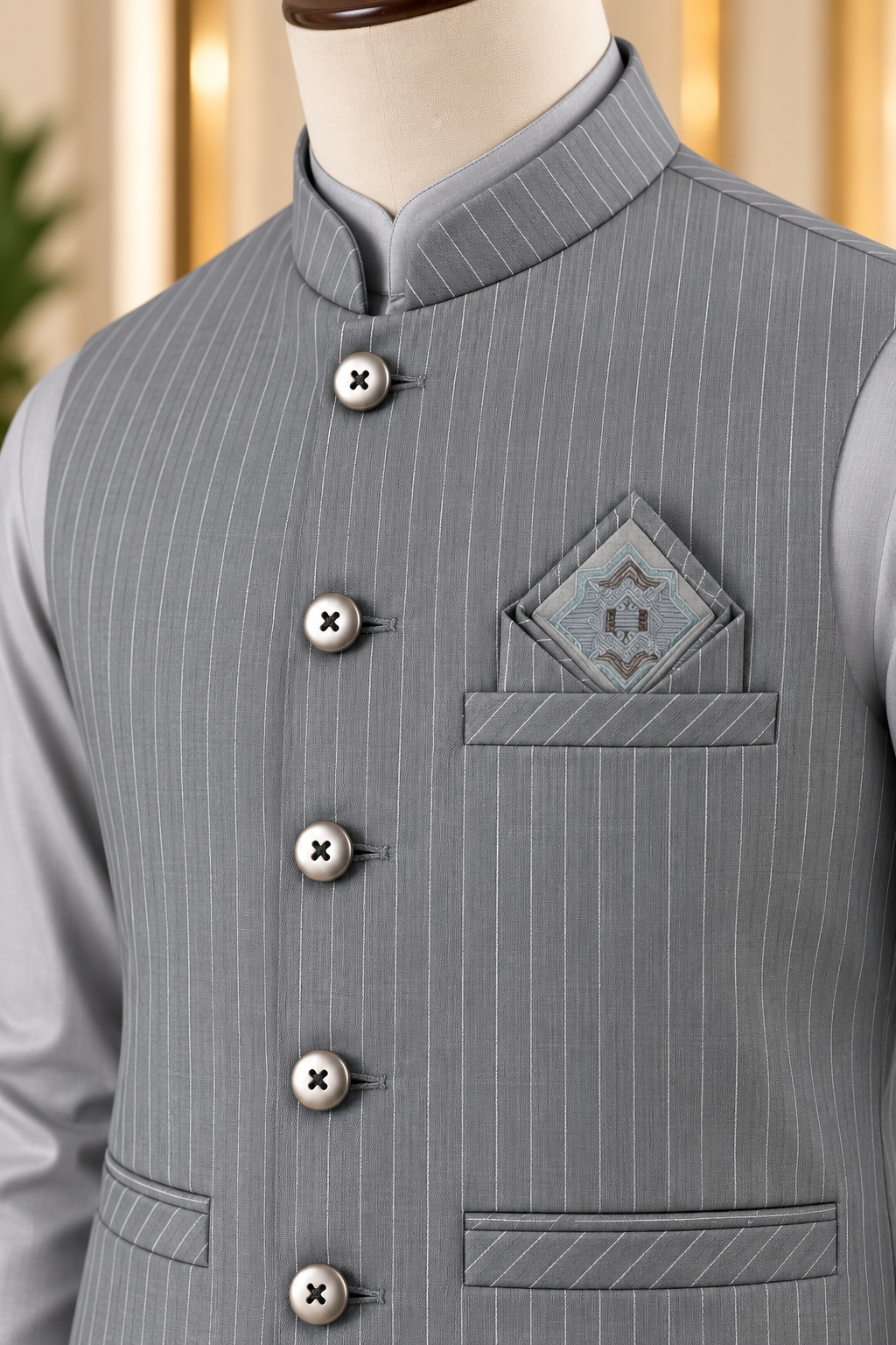 CM-1330 Suit + Waistcoat