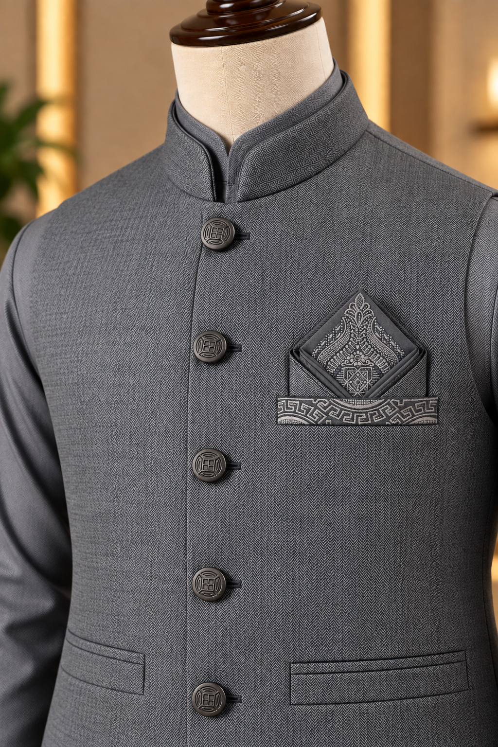 DASTAAN CM-1341 SUIT + WAISTCOAT