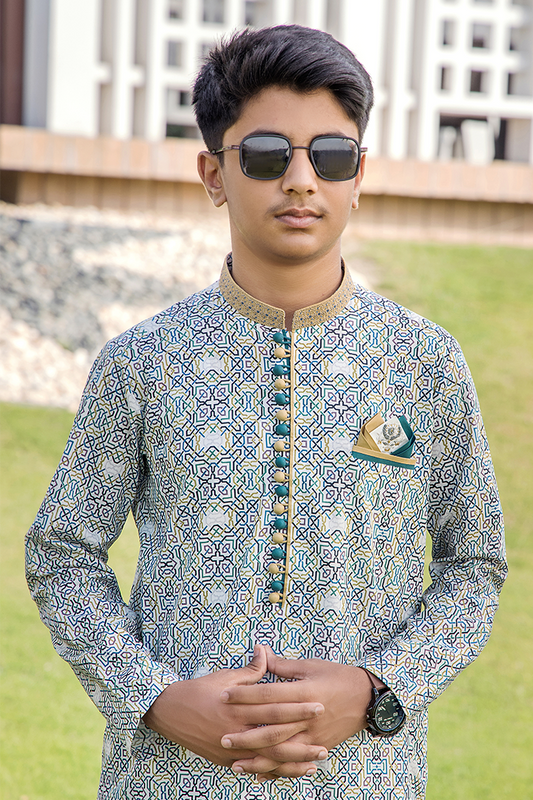 NAWAB ZADAY | KD-1061- Semi Stitch