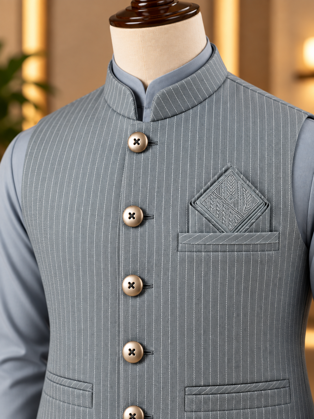 CM-1330 Suit + Waistcoat