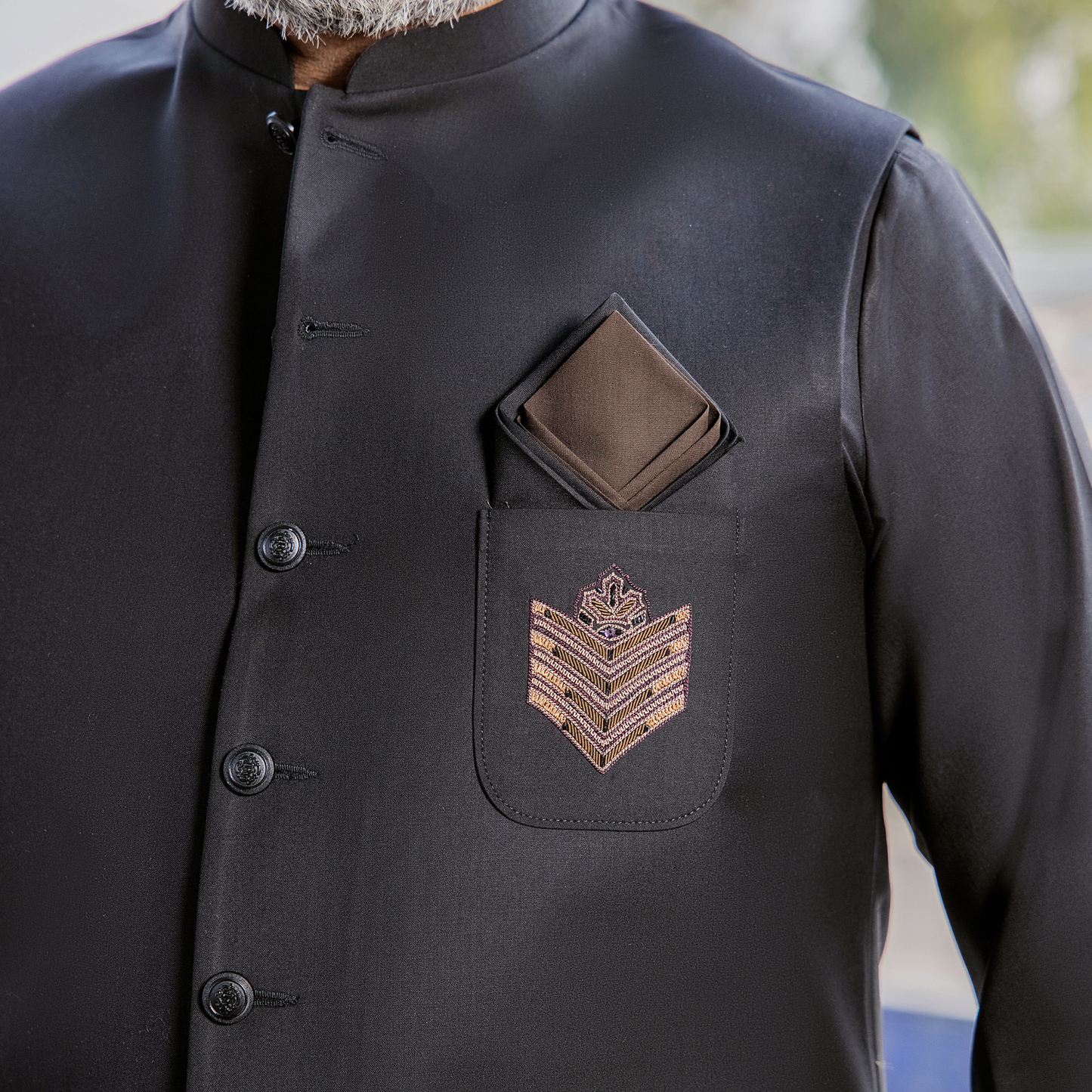 CM-1307 SUIT + WAISTCOAT