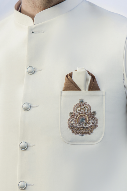 CM-1304  SUIT + WAISTCOAT