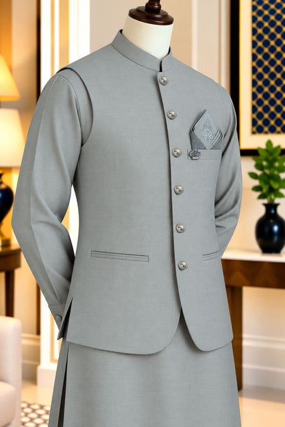 CM-1343  SUIT + WAISTCOAT