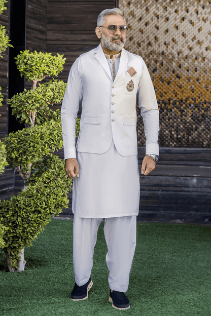 CM-1302  SUIT + WAISTCOAT