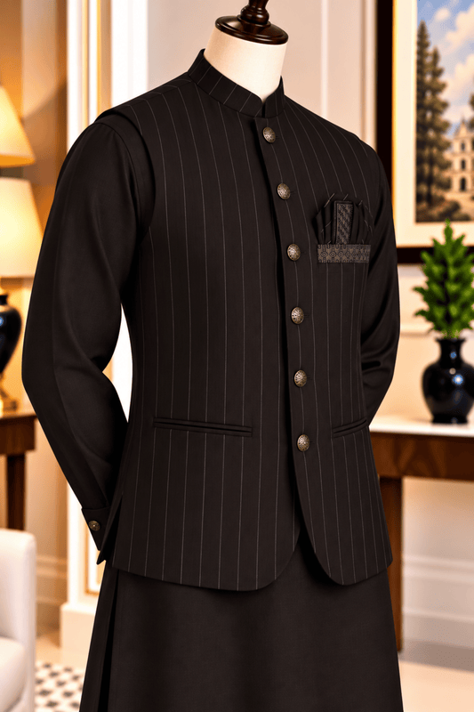 CM-1340  SUIT + WAISTCOAT