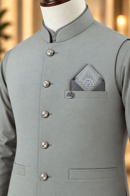 CM-1343  SUIT + WAISTCOAT