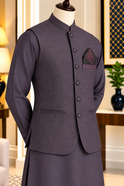 DASTAAN CM-1341  SUIT + WAISTCOAT