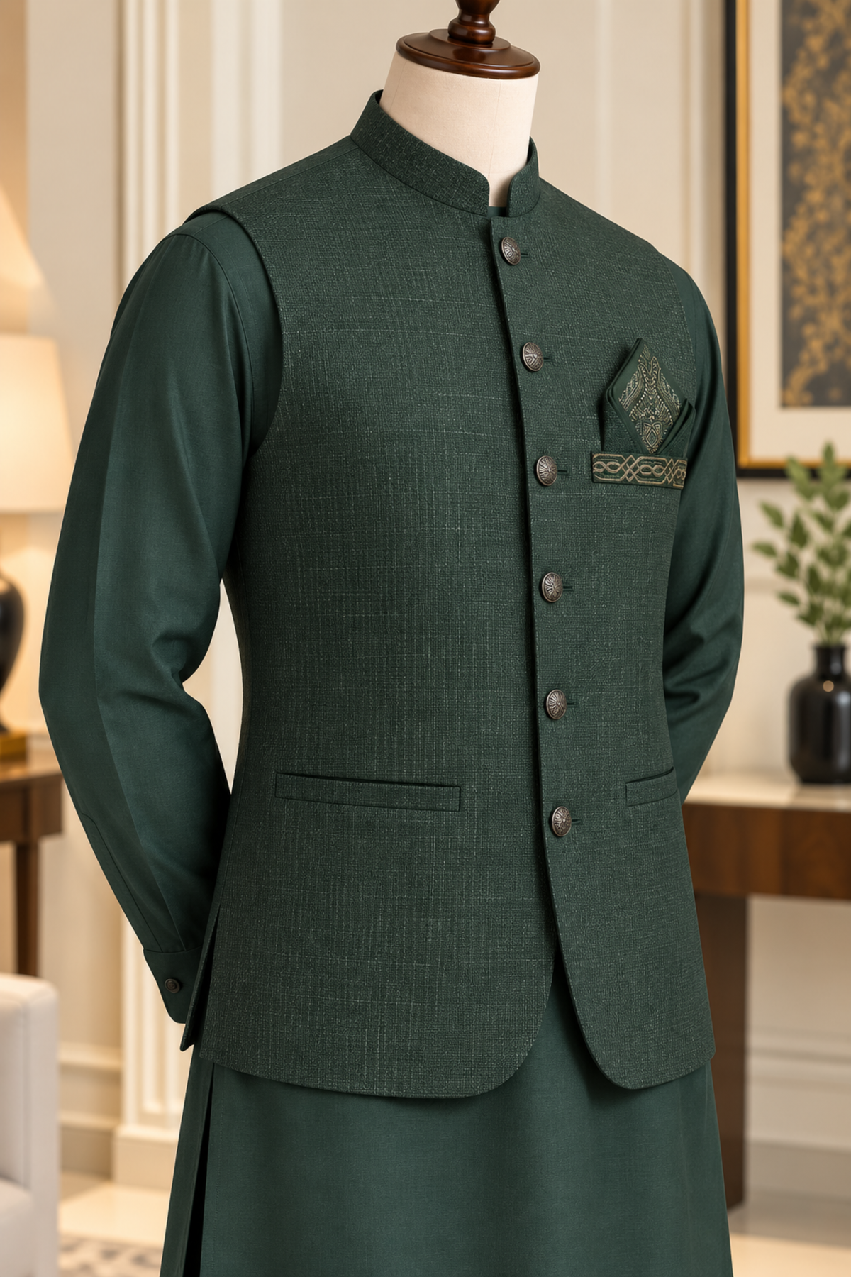 VIRSA PLUS SUIT + WAISTCOAT