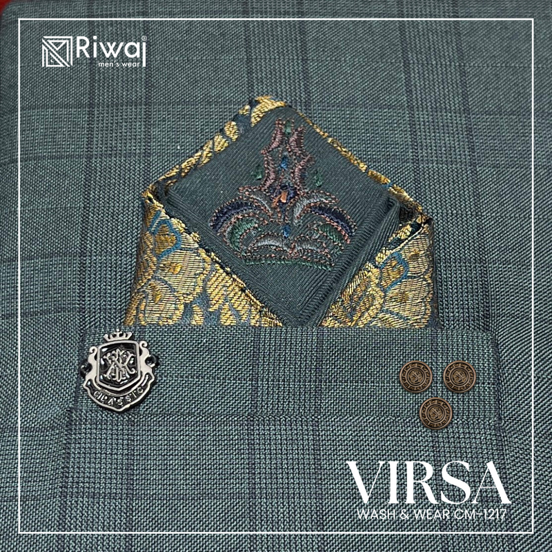 Virsa - Luxury Waistcoat And Suit Combination | CM-1217