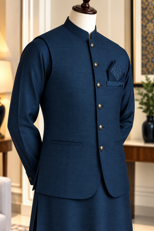 CM-1340  SUIT + WAISTCOAT