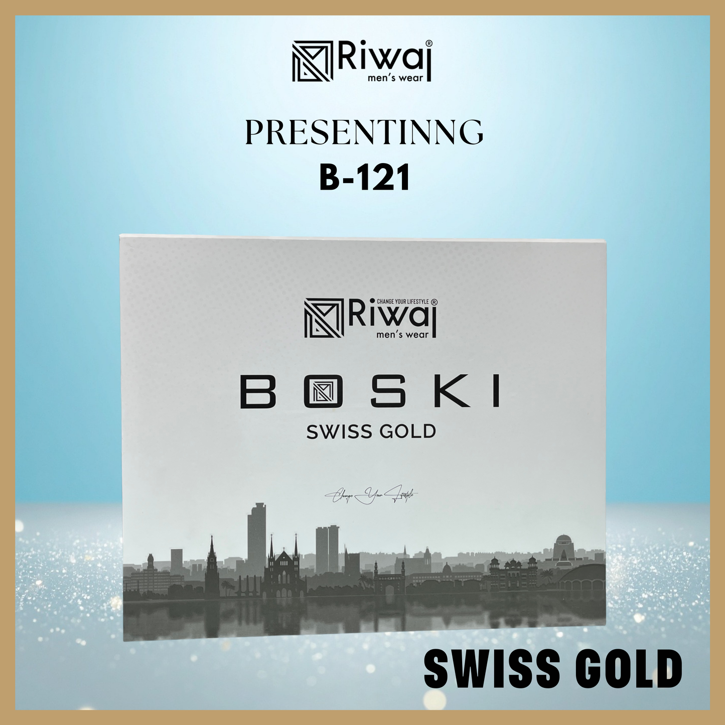 BOSKI SWISS GOLD| B-121 | UNSTITCH