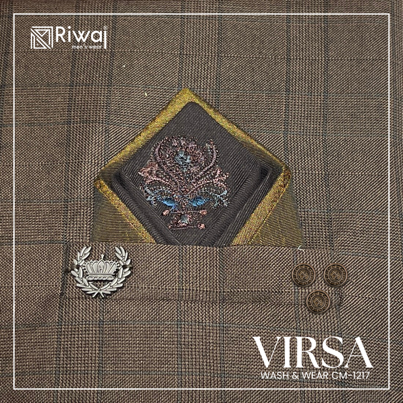 Virsa - Luxury Waistcoat And Suit Combination | CM-1217