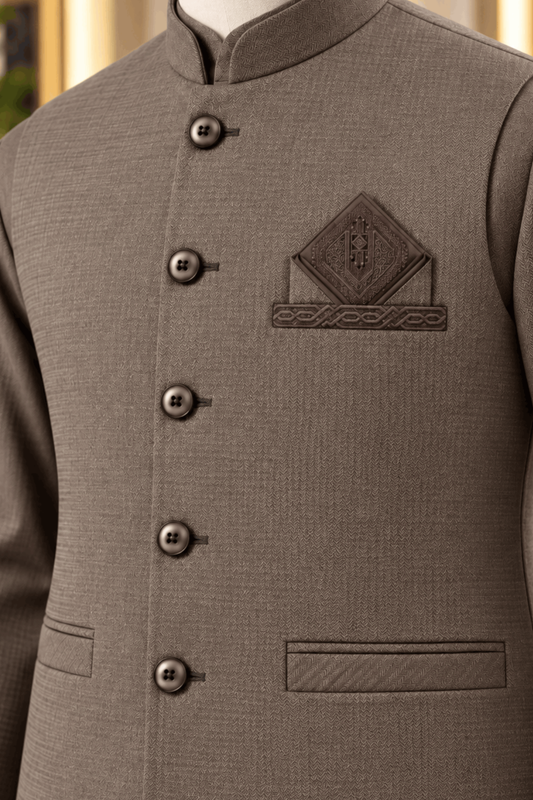 DASTAAN CM-1341  SUIT + WAISTCOAT