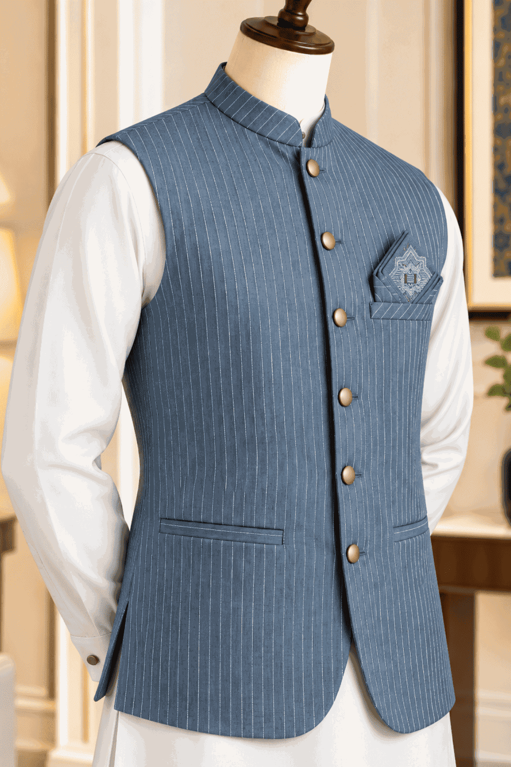 CM-1330 Suit + Waistcoat