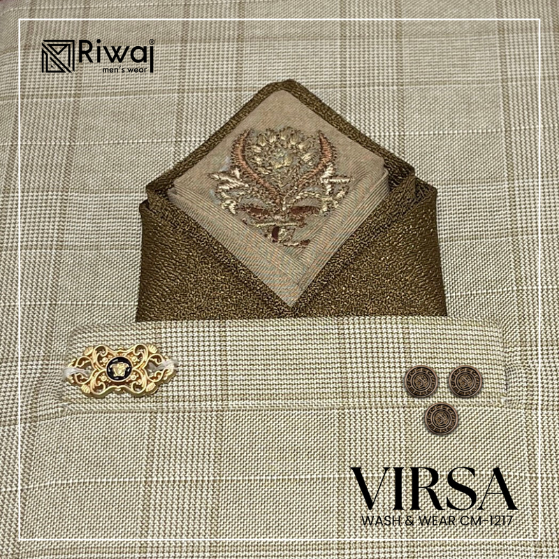 Virsa - Luxury Waistcoat And Suit Combination | CM-1217