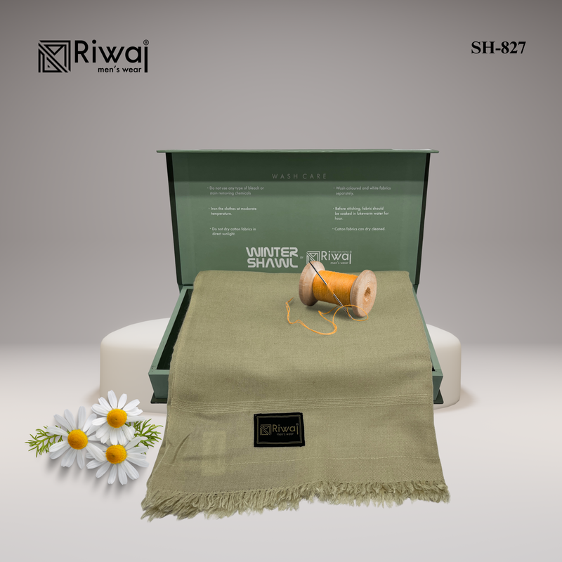 SH-827 CHITRALI WOOL SHAWL