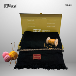 SH-811 HUNZA WOOL SHAWL