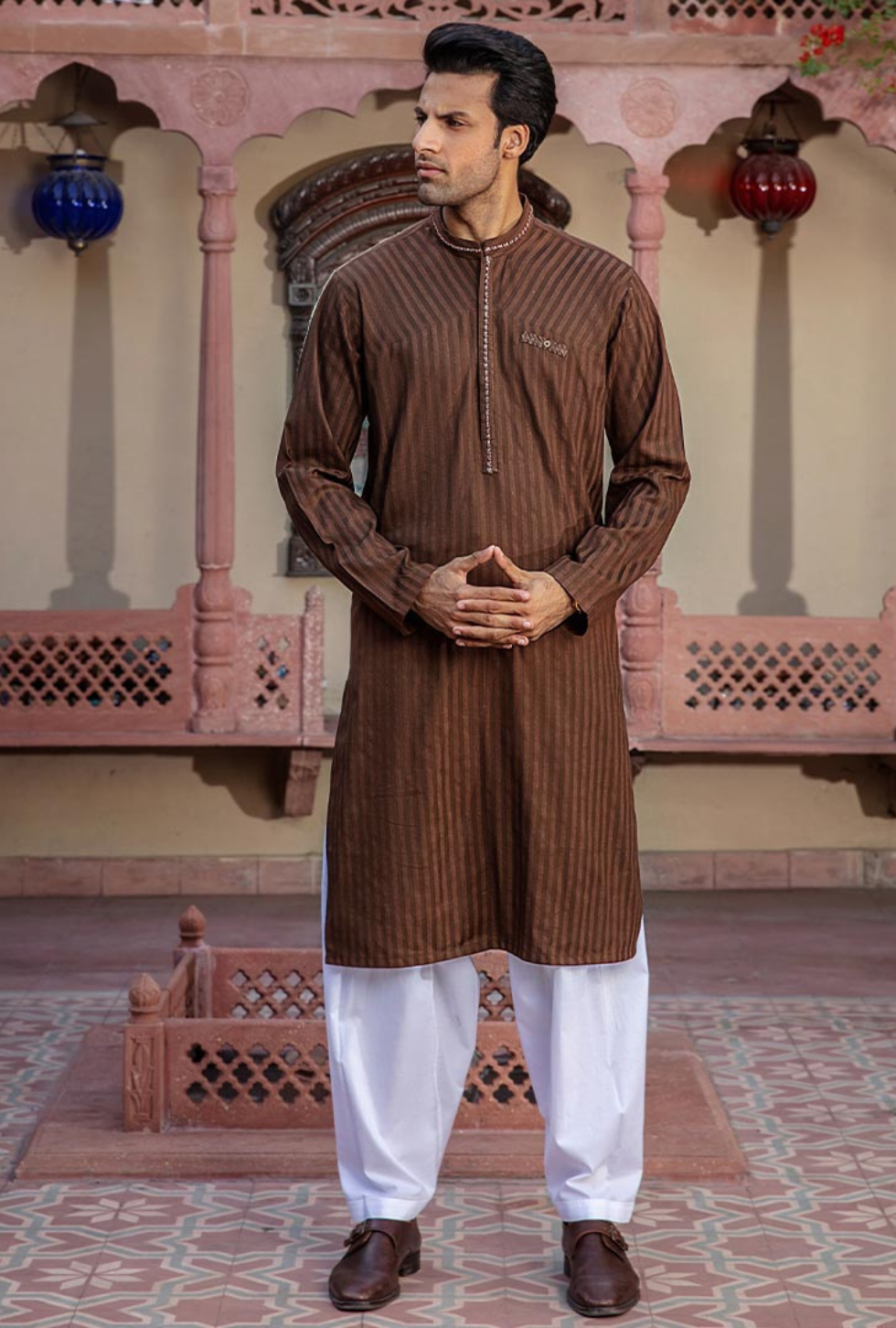 Riwaj Kurta Shalwar - K-338 - Unstitch