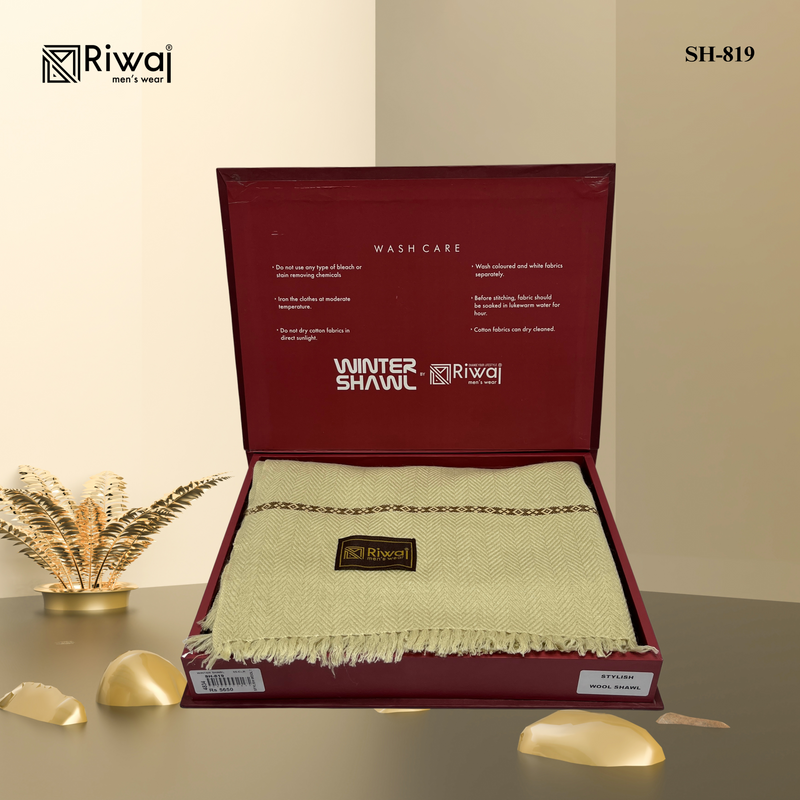 SH-819 STYLISH WOOL SHAWL