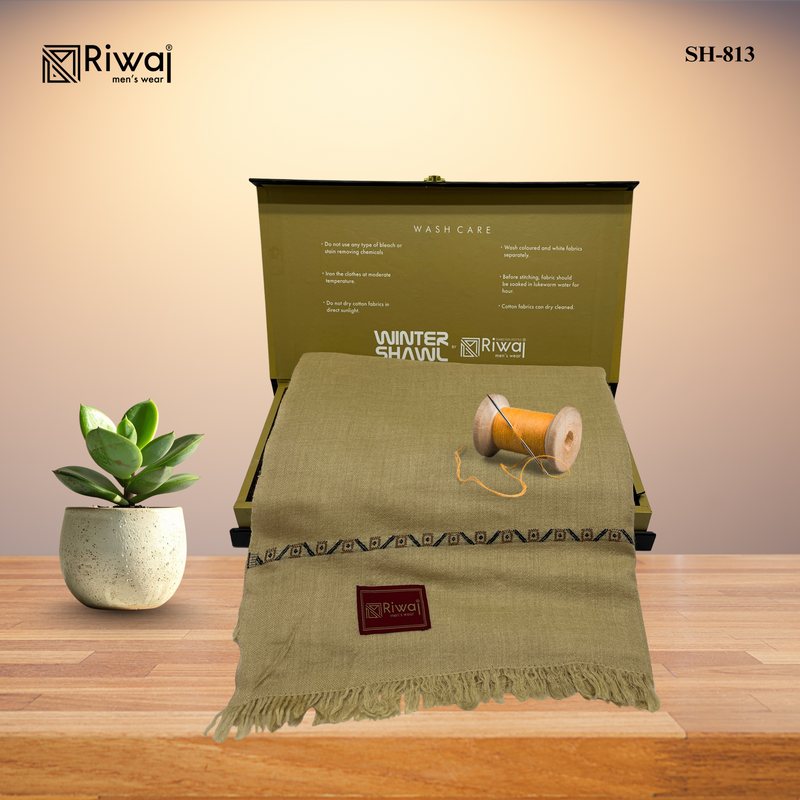 SH-813 ROYAL WOOL SHAWL