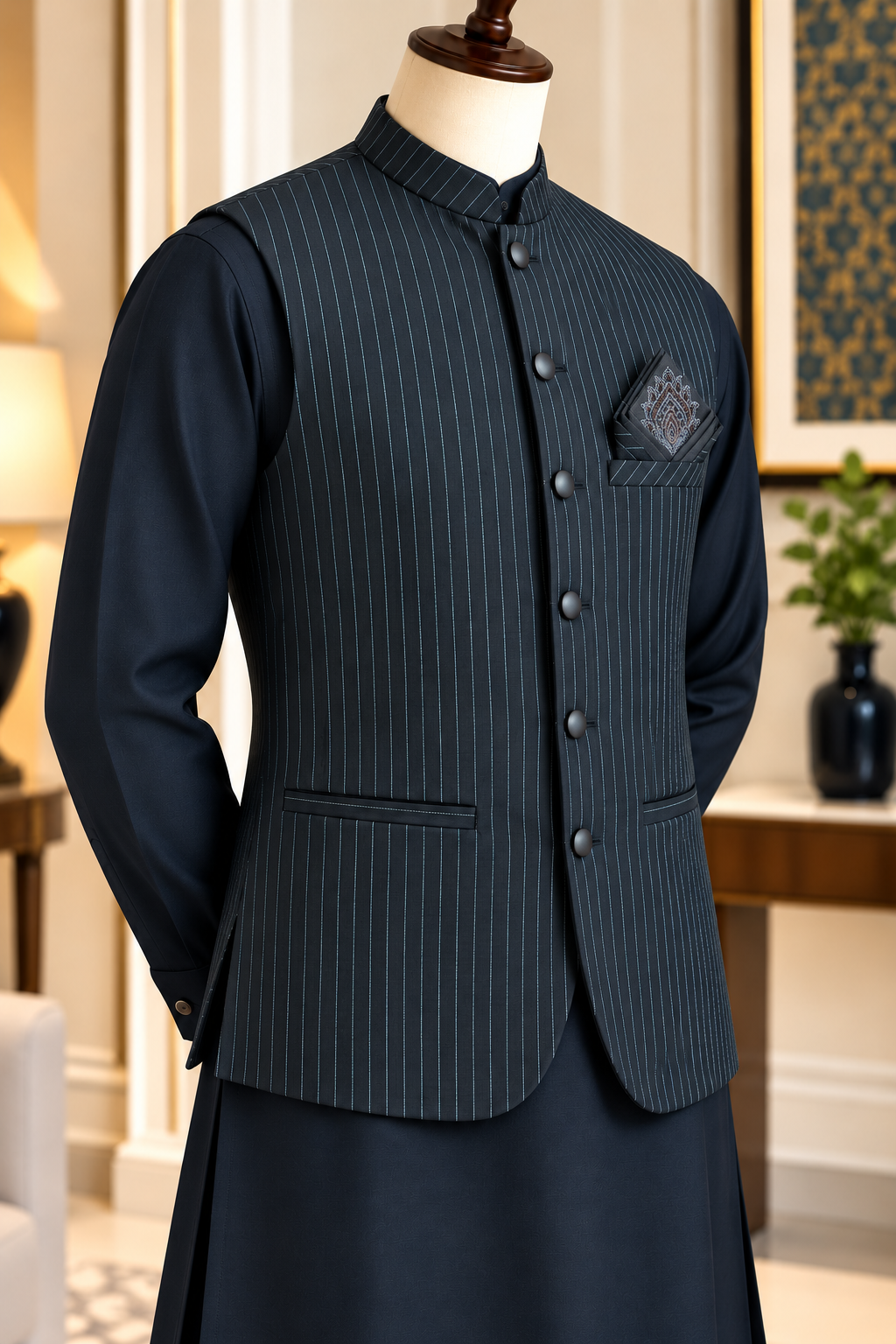 CM-1330 Suit + Waistcoat