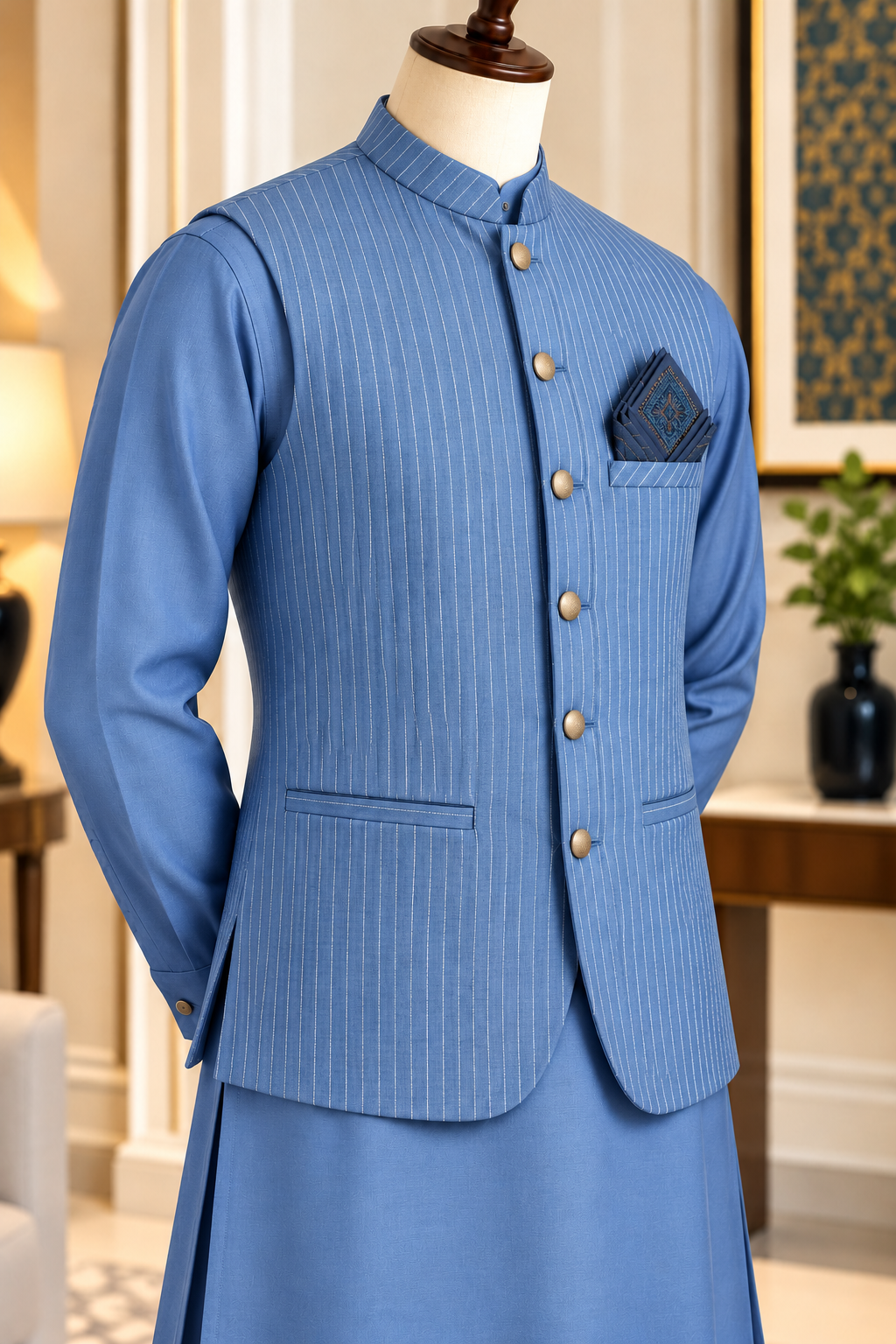 CM-1330 Suit + Waistcoat