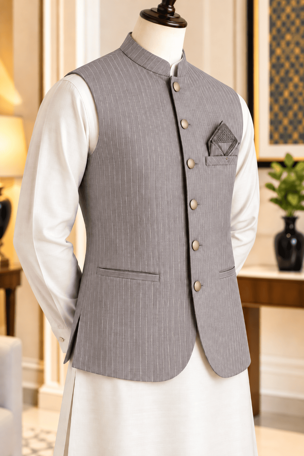 CM-1330 Suit + Waistcoat