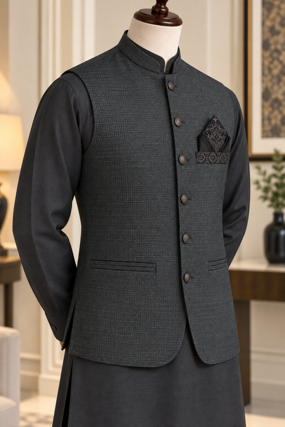 VIRSA PLUS SUIT + WAISTCOAT