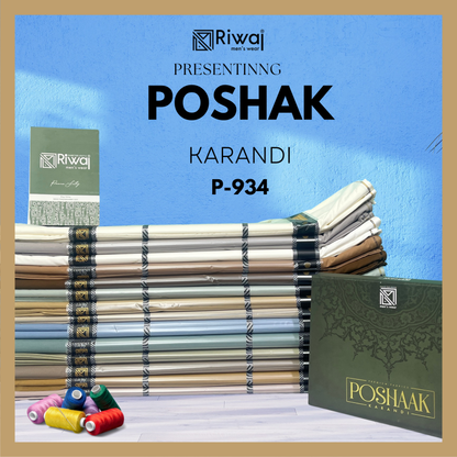 POSHAK KARANDI | P-934 | UNSTITCH