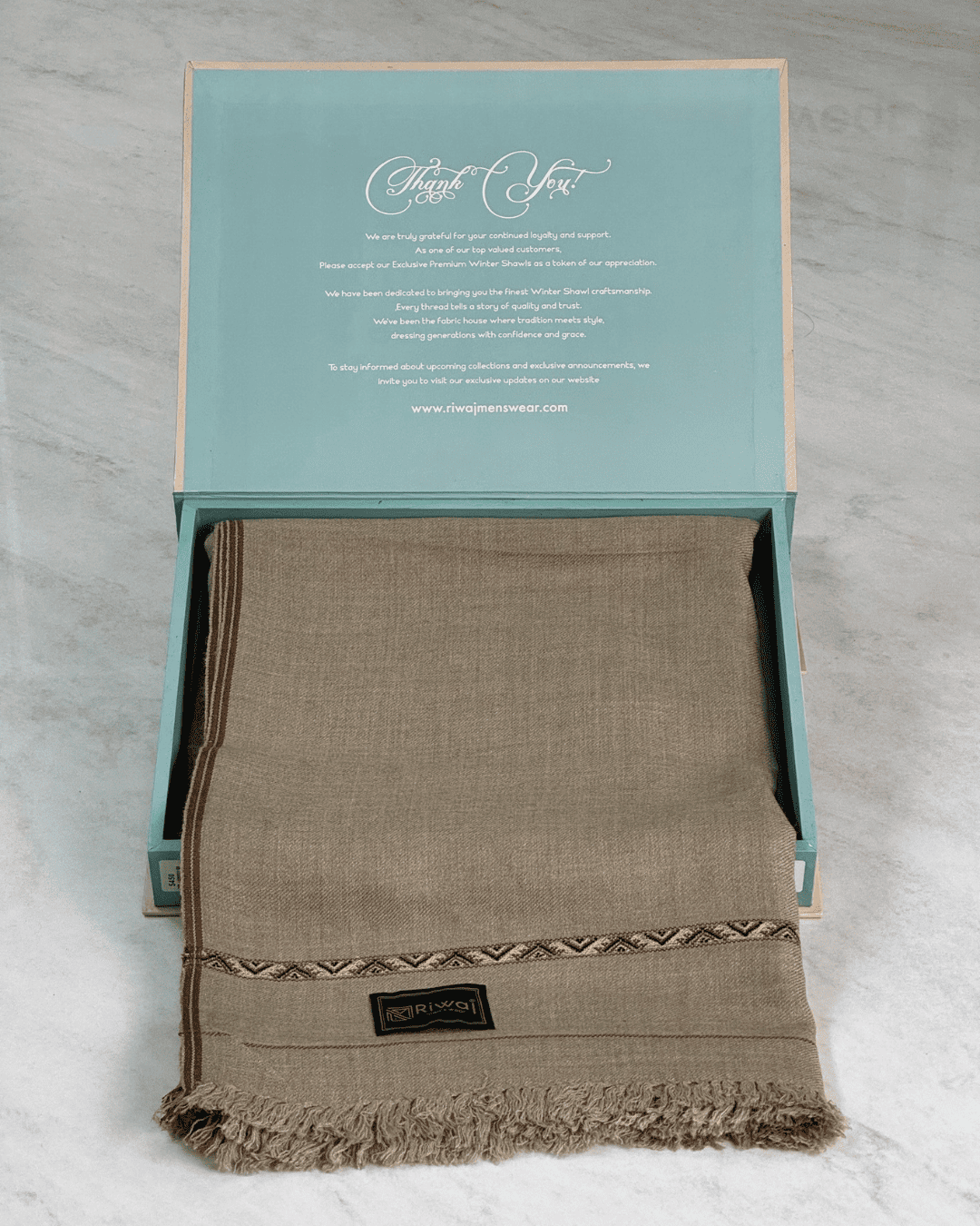 SH-835 DOVE WOOL SHAWL