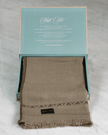 SH-835 DOVE WOOL SHAWL