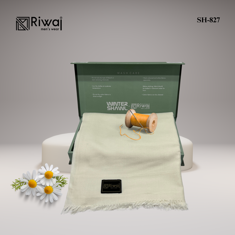 SH-827 CHITRALI WOOL SHAWL
