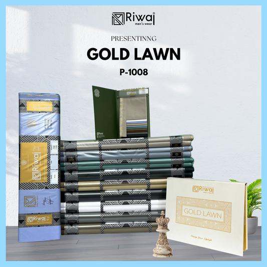 GOLD LAWN | P-1008 | UNSTITCH