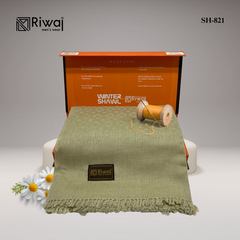 SH-821 DIMOND WOOL SHAWL