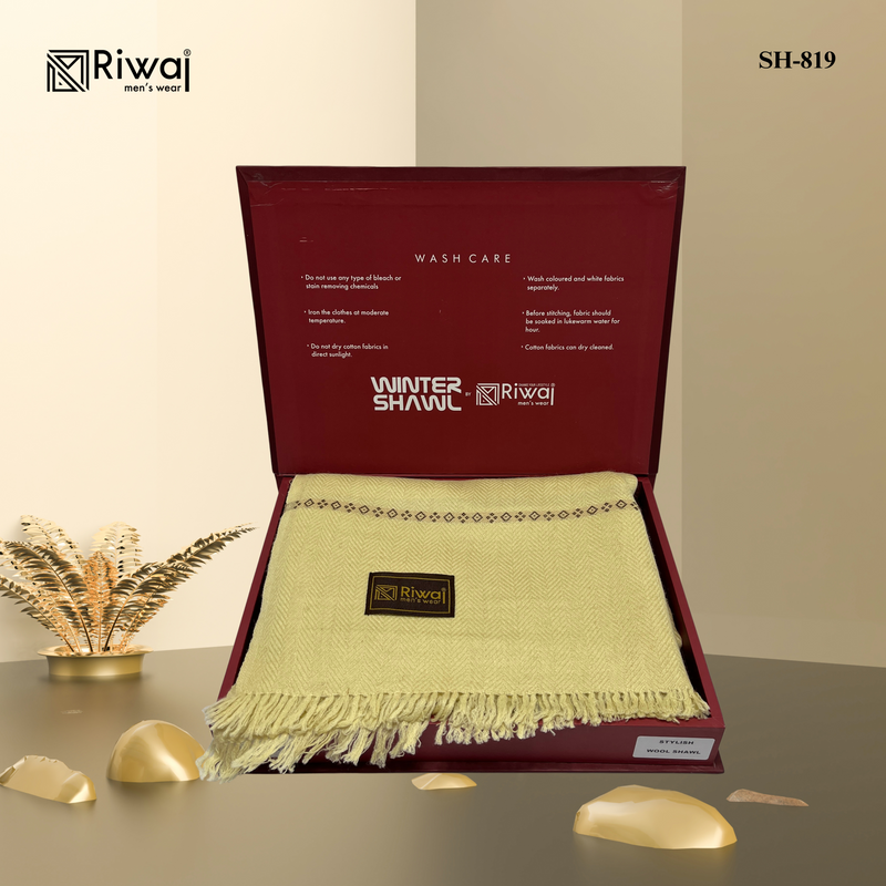 SH-819 STYLISH WOOL SHAWL