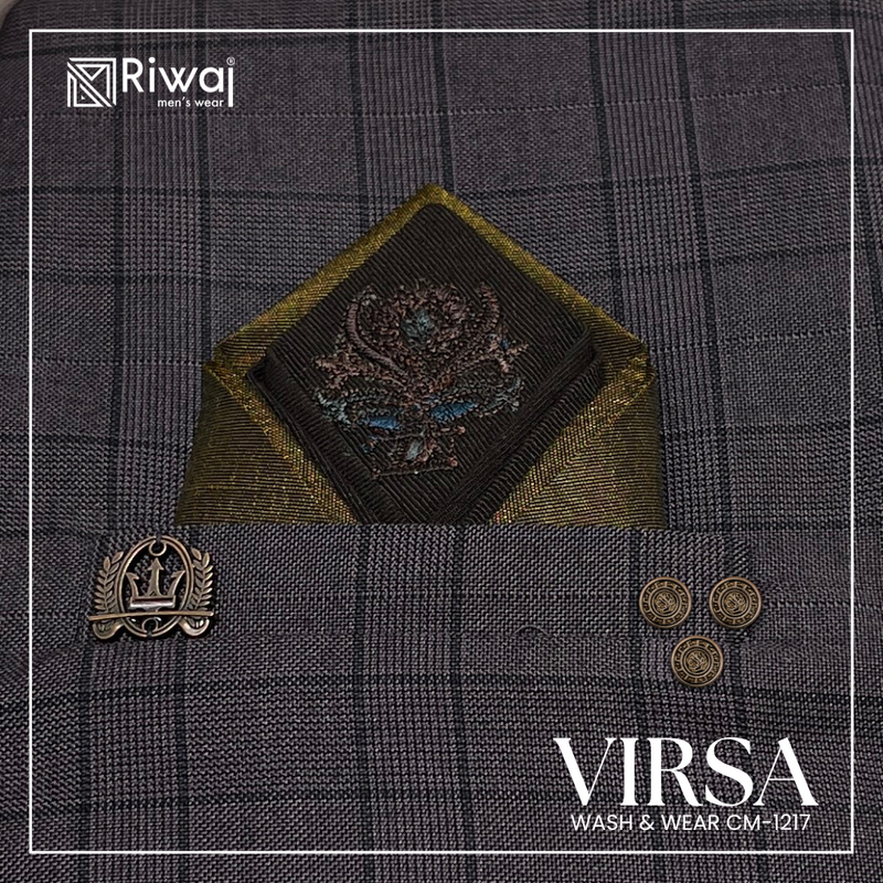 Virsa - Luxury Waistcoat And Suit Combination | CM-1217