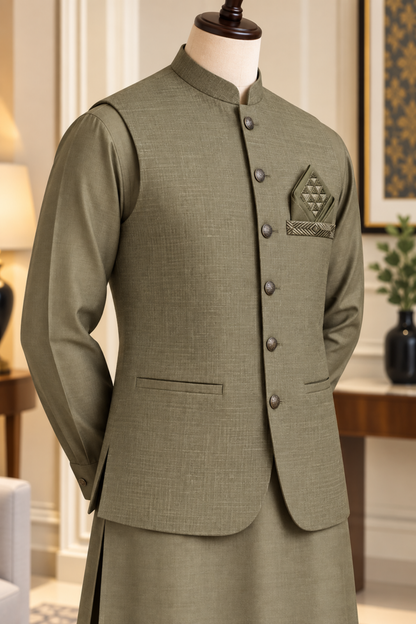 VIRSA PLUS SUIT + WAISTCOAT