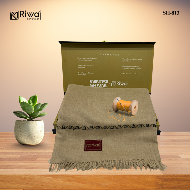 SH-813 ROYAL WOOL SHAWL