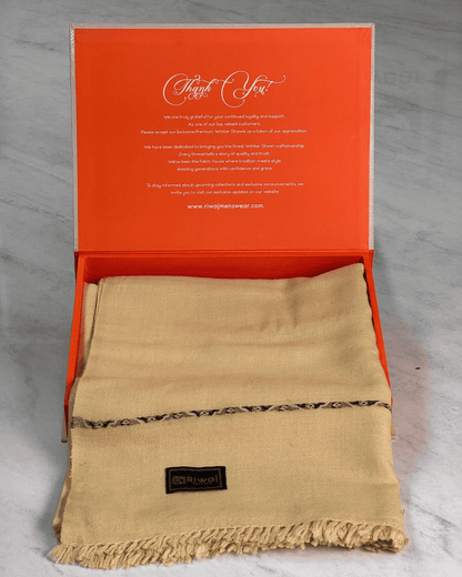 SH-832 K-2 WOOL SHAWL