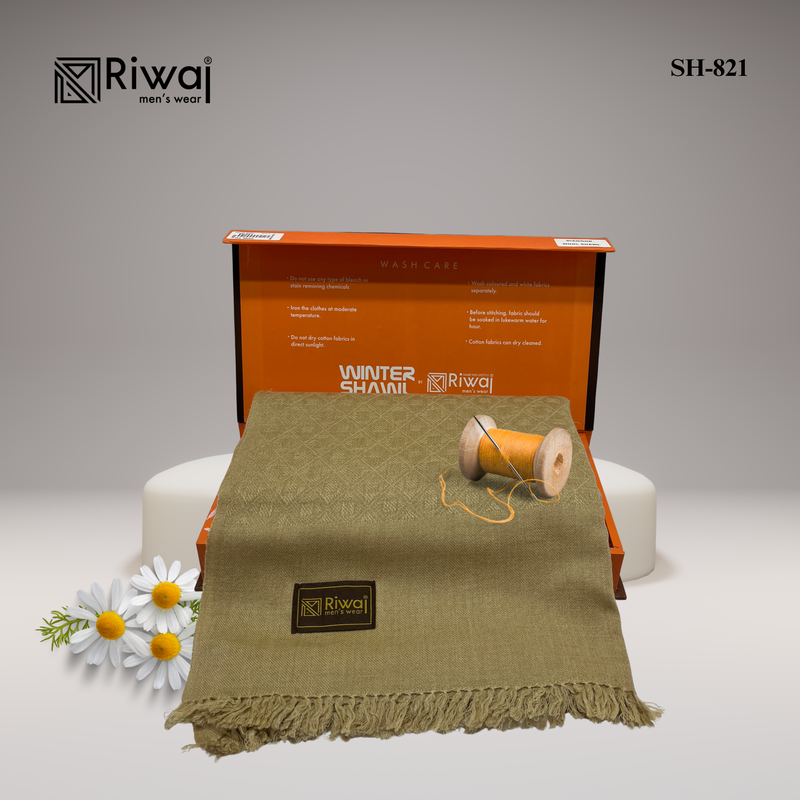 SH-821 DIMOND WOOL SHAWL