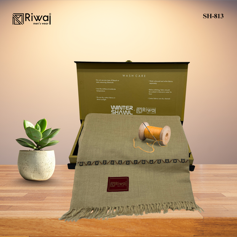SH-813 ROYAL WOOL SHAWL