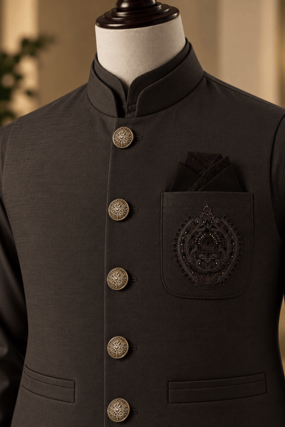 CM-1342  SUIT + WAISTCOAT