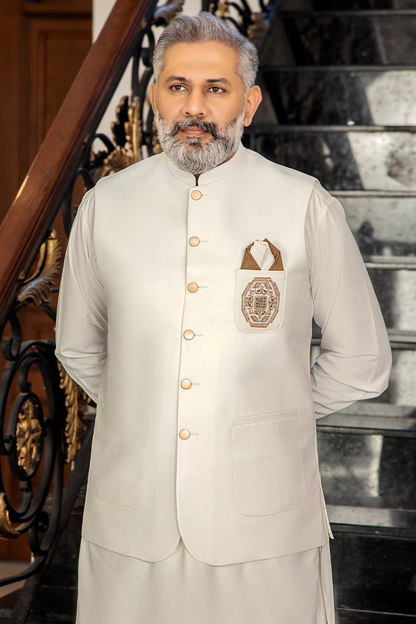 CM-1241  SUIT + WAISTCOAT