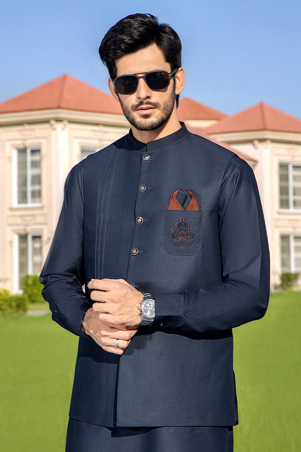 CM-1244  SUIT + WAISTCOAT