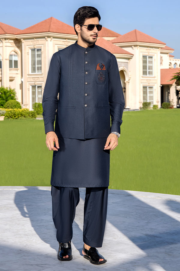 CM-1244  SUIT + WAISTCOAT