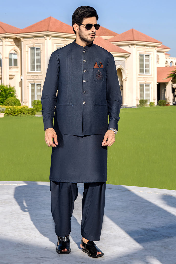 CM-1244  SUIT + WAISTCOAT