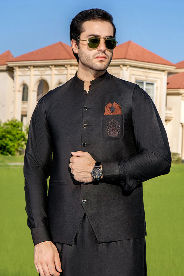 CM-1245  SUIT + WAISTCOAT
